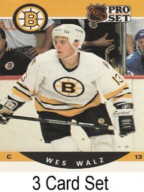 Wes Walz Hockey Card Collection